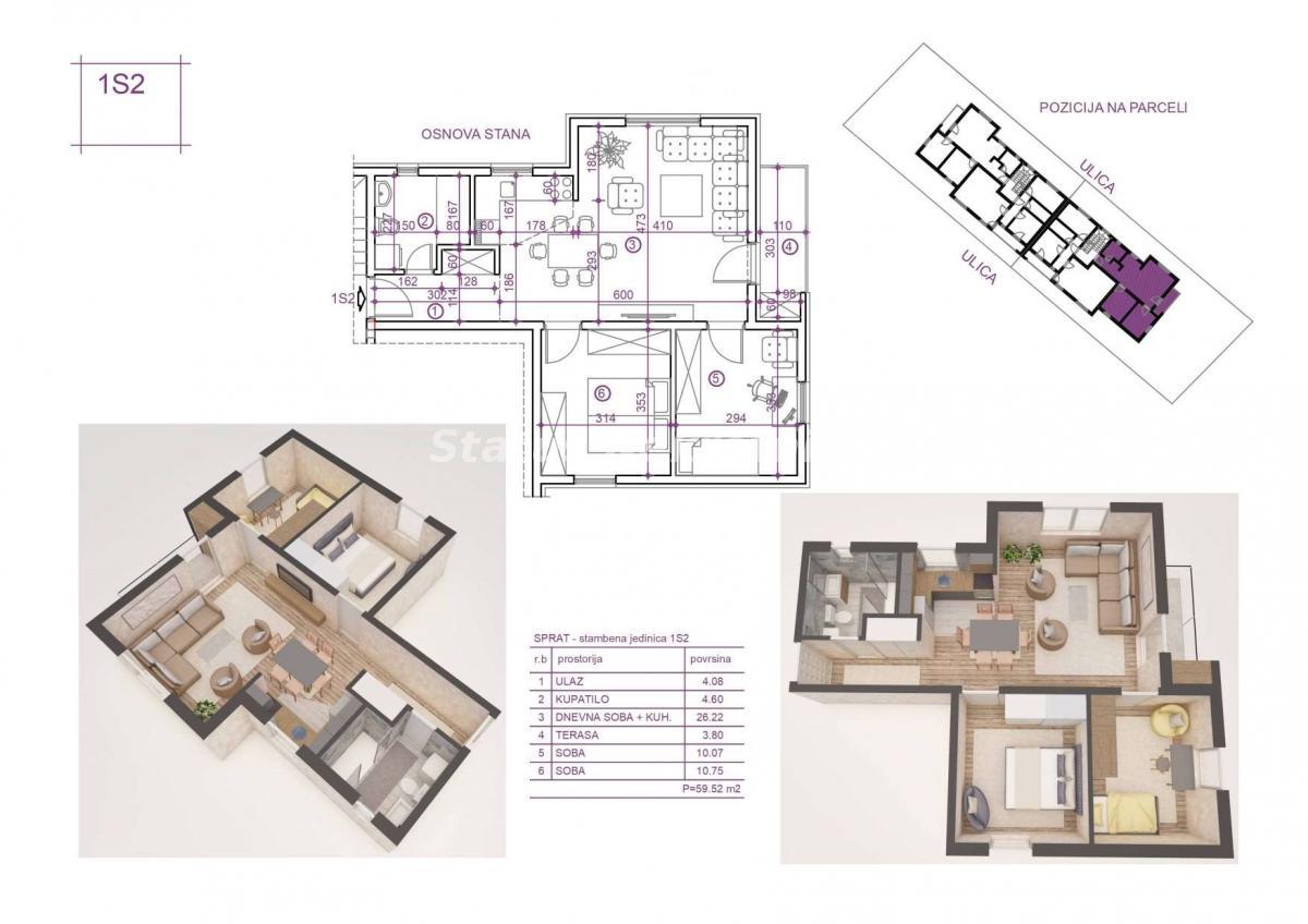 Stan Prodaja Novi Sad Stan Prodaja Novi Sad 60 m2