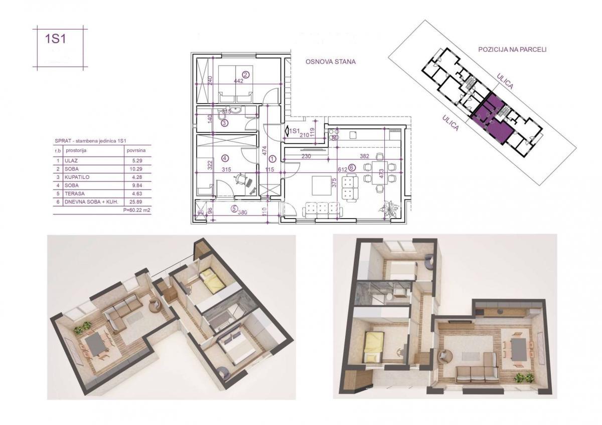 Stan Prodaja Novi Sad Stan Prodaja Novi Sad 60 m2