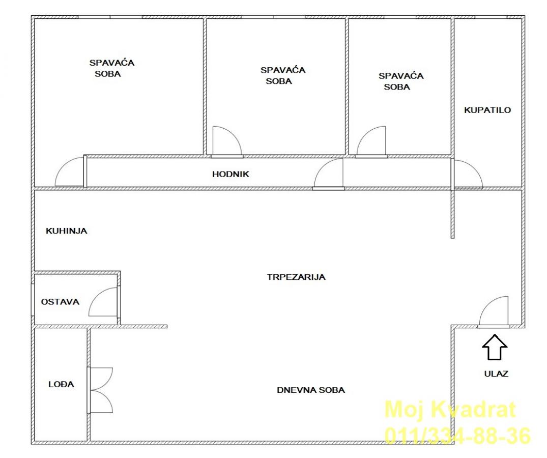 Stan Prodaja Beograd Stan Prodaja Beograd Lipov Lad 88 m2