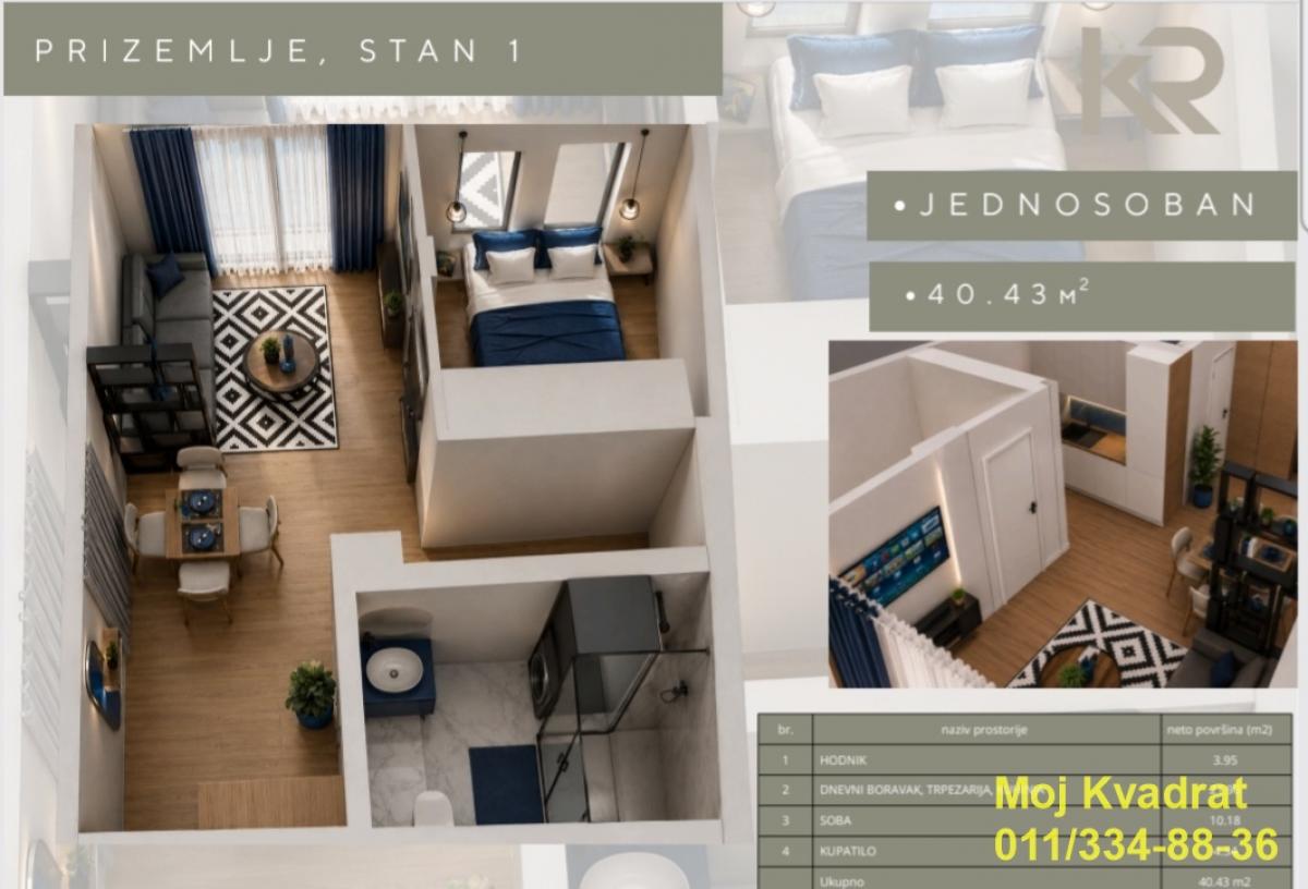 Stan Prodaja Beograd Ćukovac 40 m2