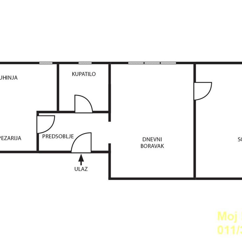 Dvosoban stan na prodaju, Crveni Krst, Beograd, 61m², 260.000 €