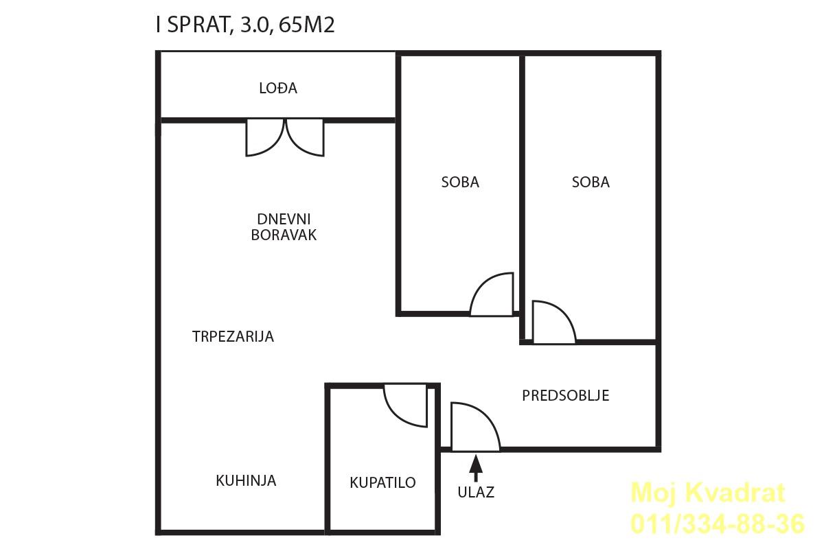 Stan Prodaja Beograd Stan Prodaja Beograd Cvetkova Pijaca 63 m2