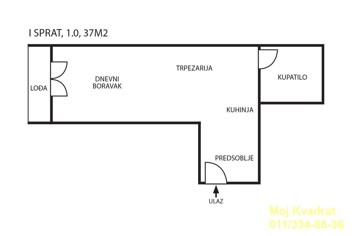 Stan Prodaja Beograd Stan Prodaja Beograd Cvetkova Pijaca 37 m2