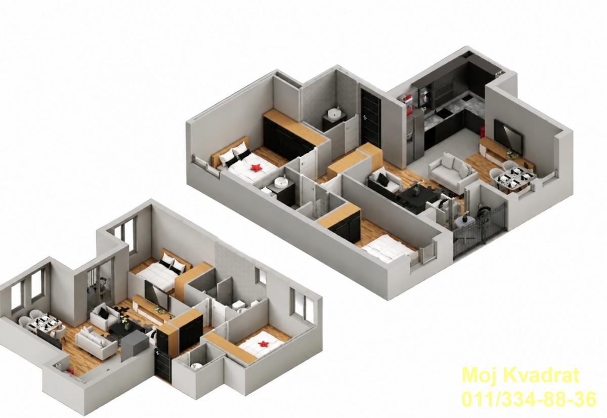 index Stan Prodaja Beograd Lekino Brdo 62 m2
