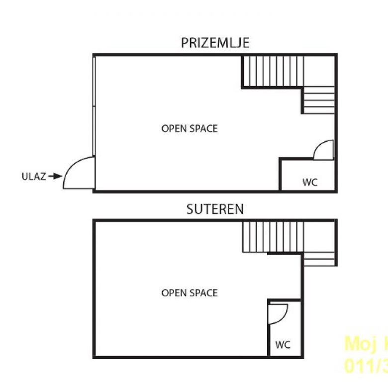 Lokal za izdavanje, Palilulska Pijaca, Beograd, 66m², 1.400 €/mes