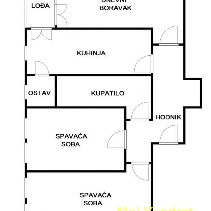 Trosoban stan na prodaju, Pašino Brdo, Beograd, 71m², 270.000 €