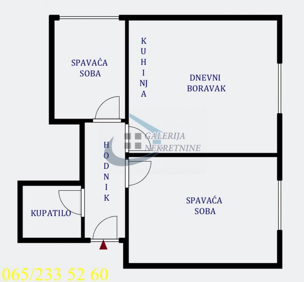 Stan Prodaja Beograd Stan Prodaja Beograd Banovo Brdo 43 m2