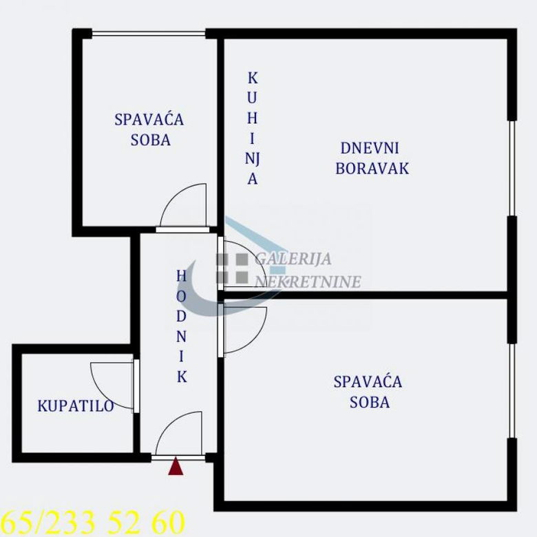 Stan Prodaja Beograd Banovo Brdo 43 m2