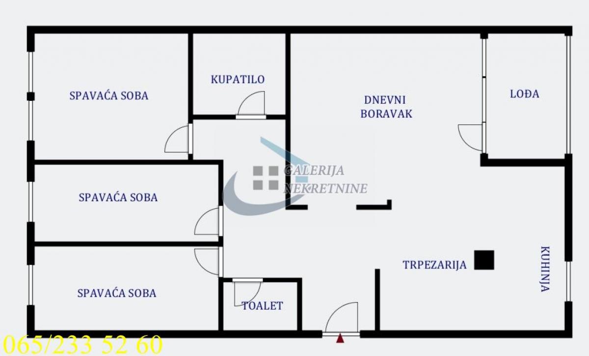 Stan Prodaja Beograd Stan Prodaja Beograd Cerak Vinogradi 84 m2