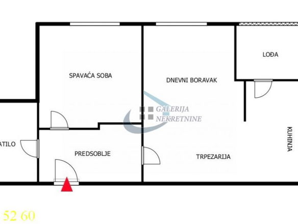Stan Prodaja Inđija  38 m2