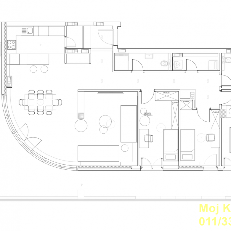 Četvorosoban stan na prodaju, Tošin Bunar, Beograd, 176m², 692.000 €