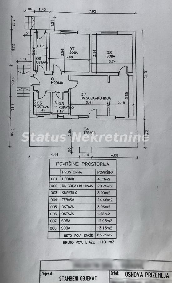 Kuća na prodaju, Futog, Novi Sad, 150m², 185.400 €