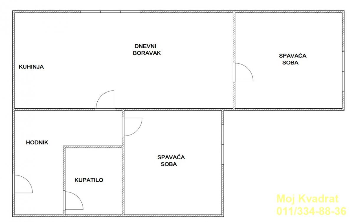 index Trosoban stan na prodaju, Treska, Kopaonik, 54m², 145.000 €