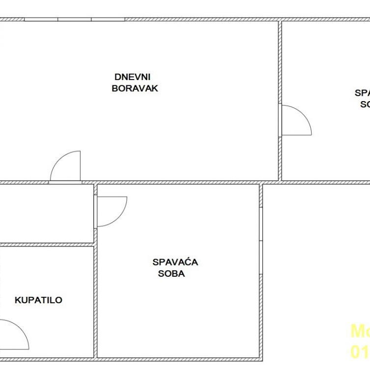 Trosoban stan na prodaju, Treska, Kopaonik, 54m², 145.000 €