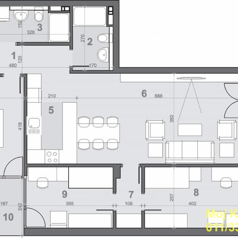 Četvorosoban stan na prodaju, Autokomanda, Beograd, 94m², 286.700 €