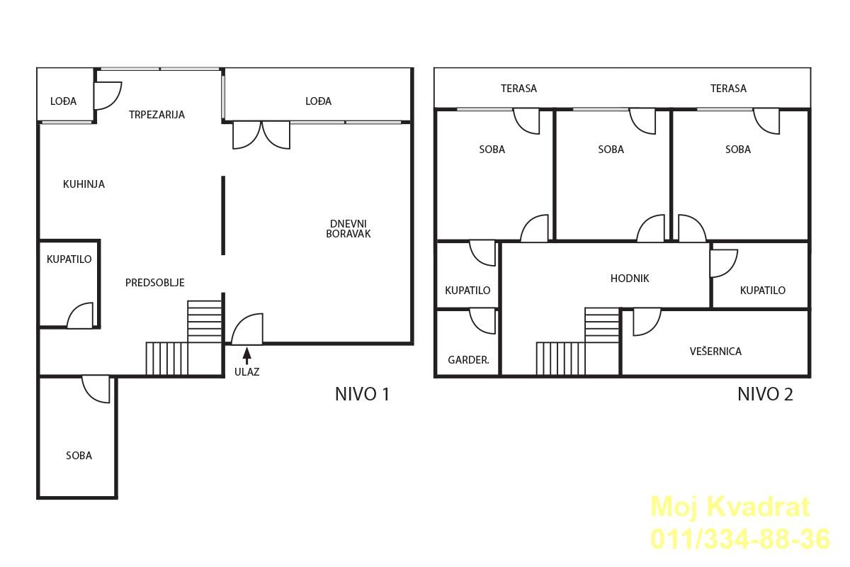 Petosoban stan na prodaju, Kalenić Pijaca, Beograd, 198m², 870.000 €