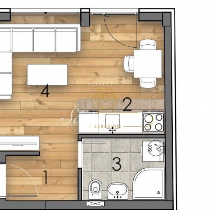 Stan Prodaja Novi Sad  26 m2