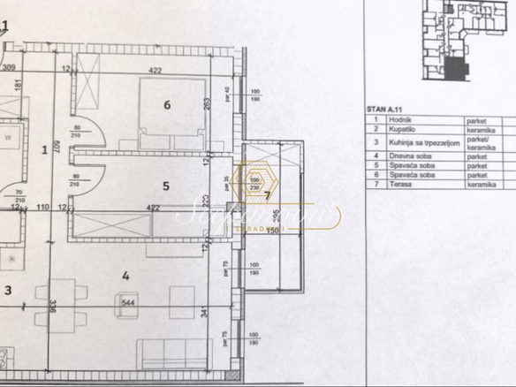 Stan Prodaja Novi Sad  64 m2