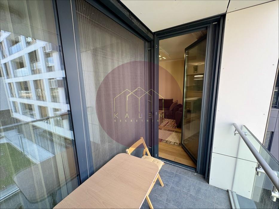 Dvosoban stan za izdavanje, Blok 65, Beograd, 53m², 2. sprat, 1.000 €/mes
