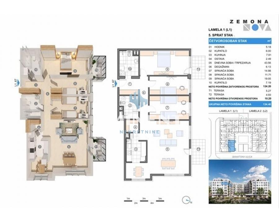izdavanje-lokala-nnxCxfdsAC Četvorosoban stan na prodaju, Gornji Grad, Beograd, 134m², 380.000 €