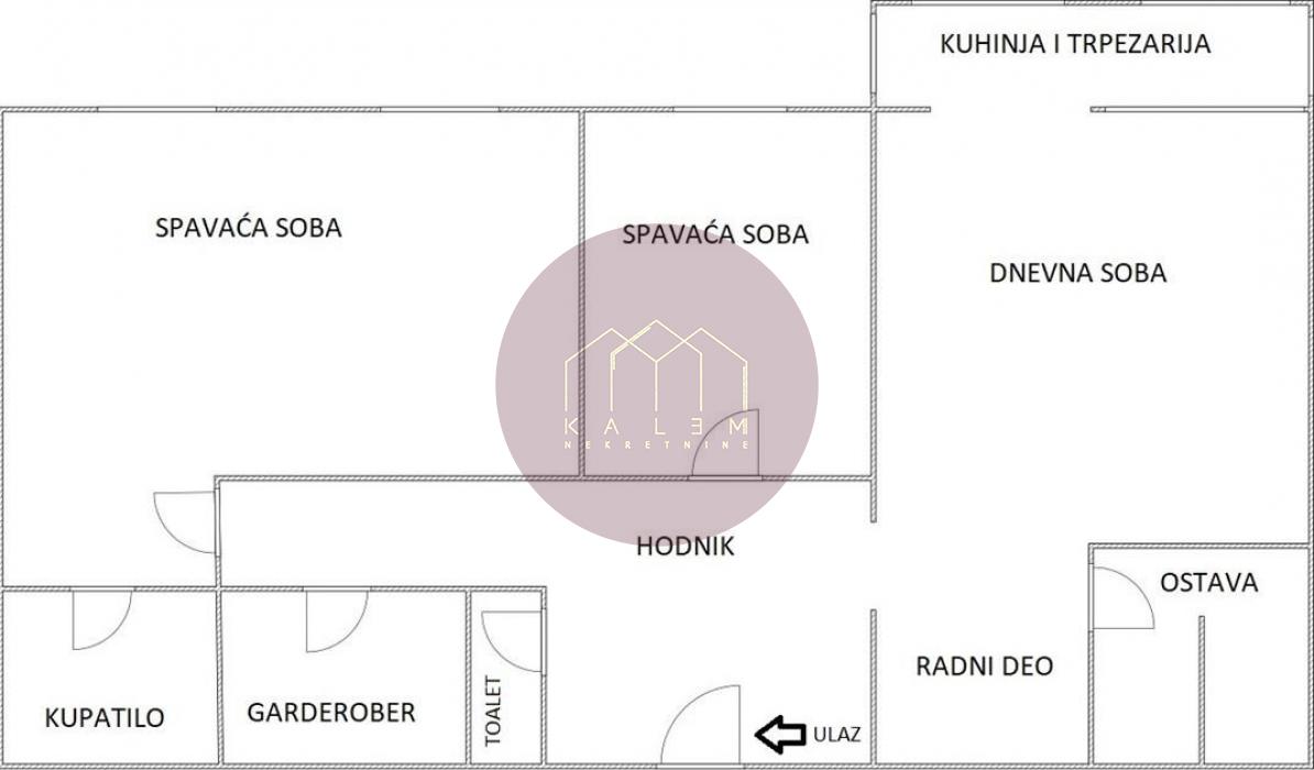 Trosoban stan na prodaju, Zaplanjska, Beograd, 125m², 310.000 €