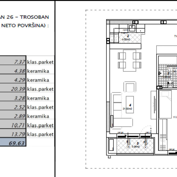 Stan Prodaja Novi Sad Južni Telep 34 m2