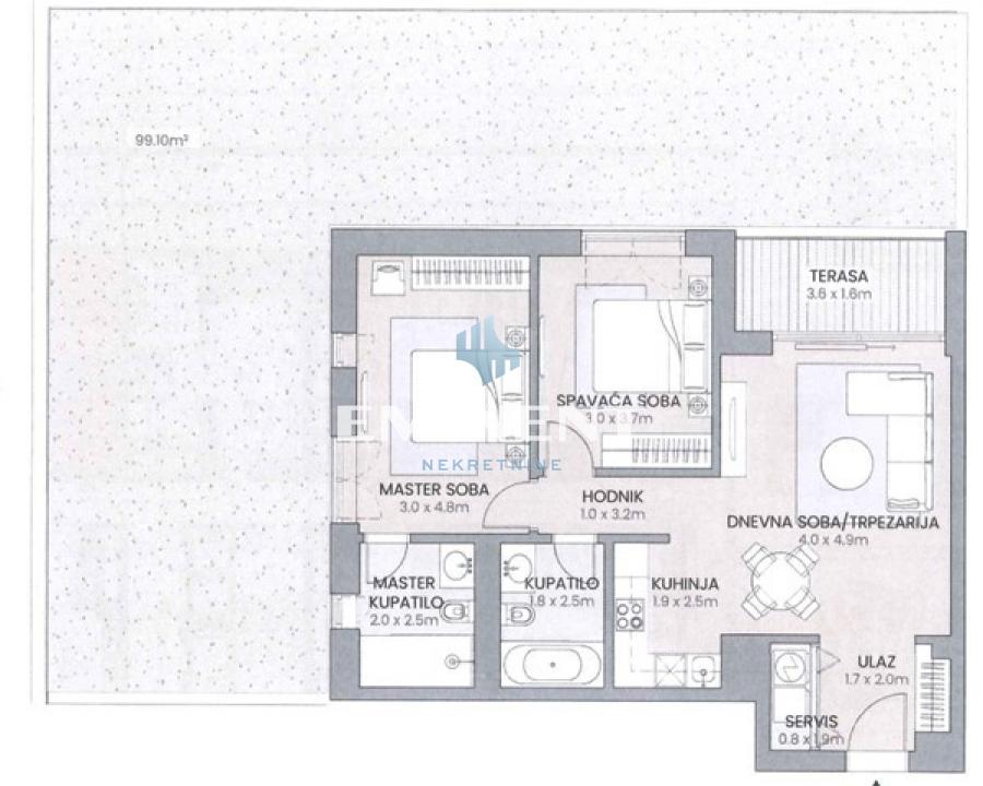 Stan Prodaja Beograd  172 m2