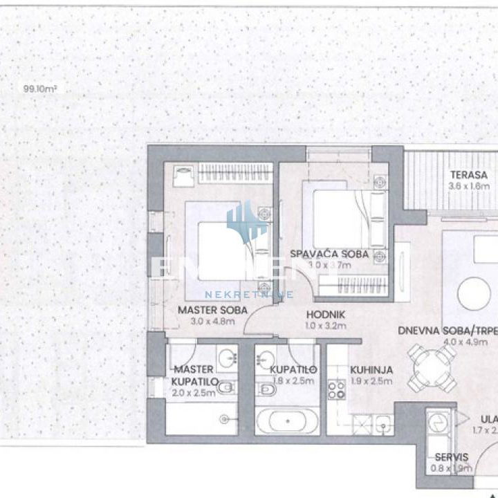 Stan Prodaja Beograd  172 m2