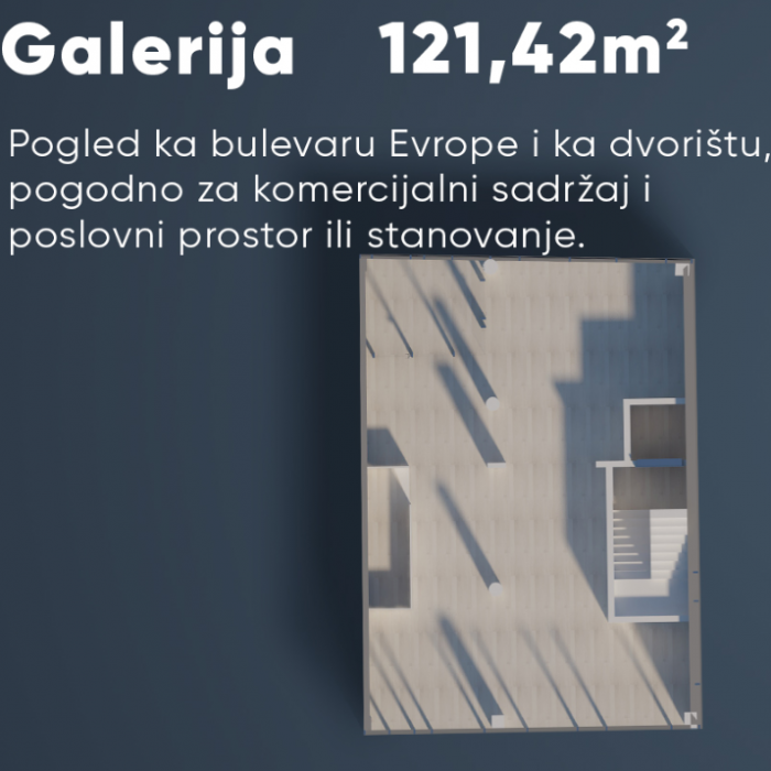 Lokal na prodaju, Bulevar Evrope, Novi Sad, 349m², 846.325 €
