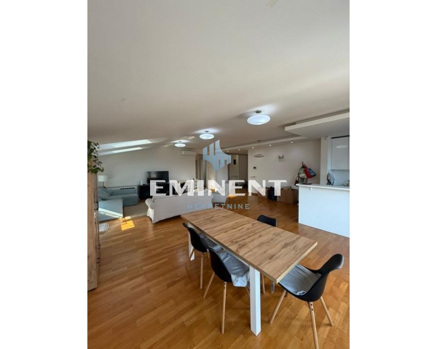 Četvorosoban stan za izdavanje, Senjak, Beograd, 157m², 4. sprat, 2.200 €/mes