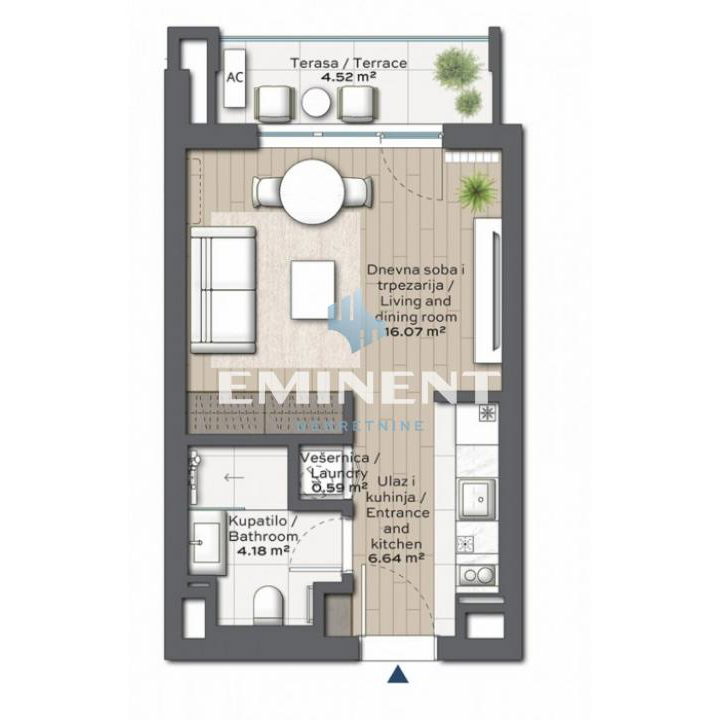 Stan Prodaja Beograd Beograd na Vodi 32 m2