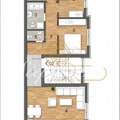 Stan Prodaja Novi Sad  72 m2