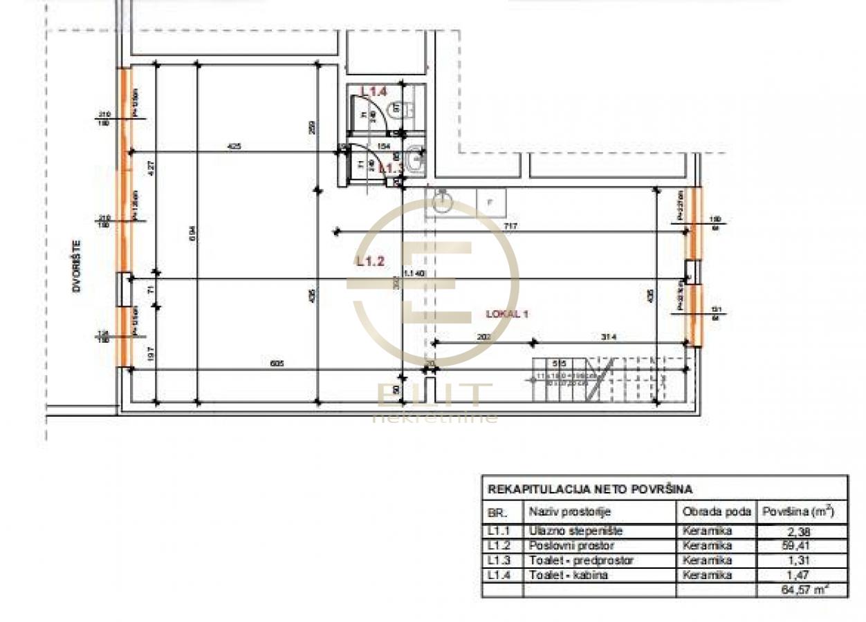 kuca-prodaja-osOYHqt0Xv Lokal za izdavanje, Centar, Novi Sad, 64m², 600 €/mes