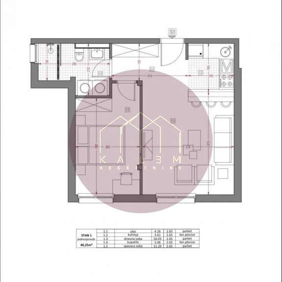 Stan Prodaja Beograd Dimitrija Tucovića 40 m2