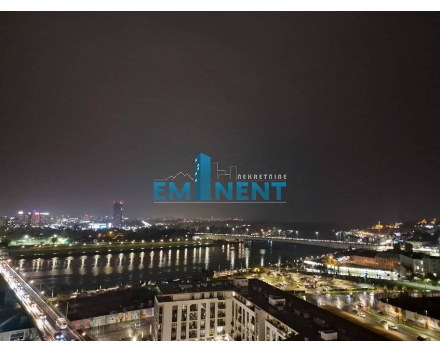 Četvorosoban stan za izdavanje, Beograd na Vodi, Beograd, 109m², 2.800 €/mes