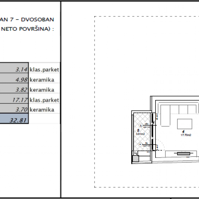 Stan Prodaja Novi Sad Južni Telep 34 m2