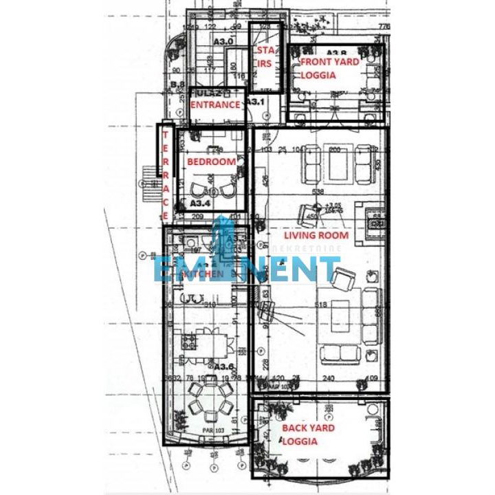 Višesoban stan za izdavanje, Dedinje, Beograd, 300m², 2.500 €/mes