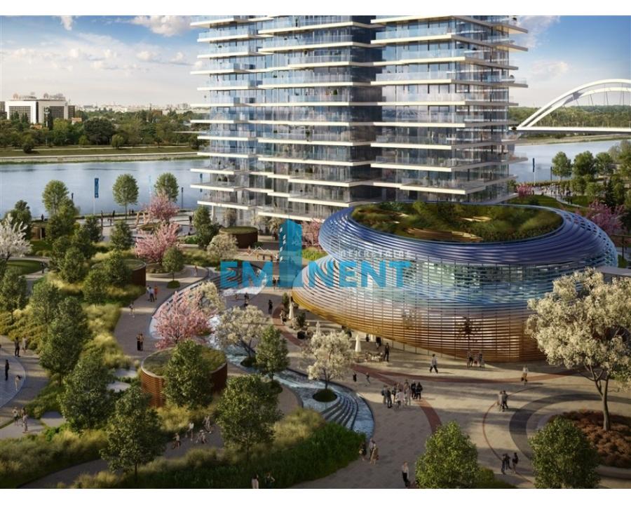 Trosoban stan na prodaju, Beograd na Vodi, Beograd, 153m², 1.000.000 €