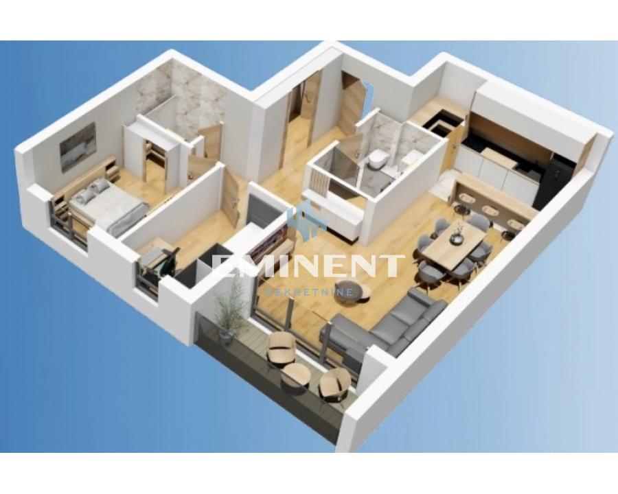 Trosoban stan na prodaju, Gornji Grad, Beograd, 67m², 201.000 €