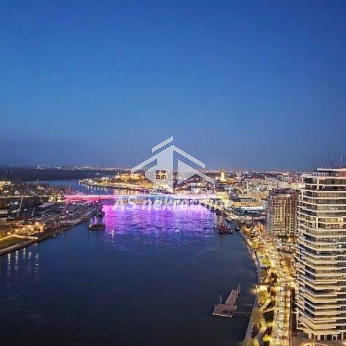 Trosoban stan za izdavanje, Beograd na Vodi, Beograd, 90m², 5.000 €/mes
