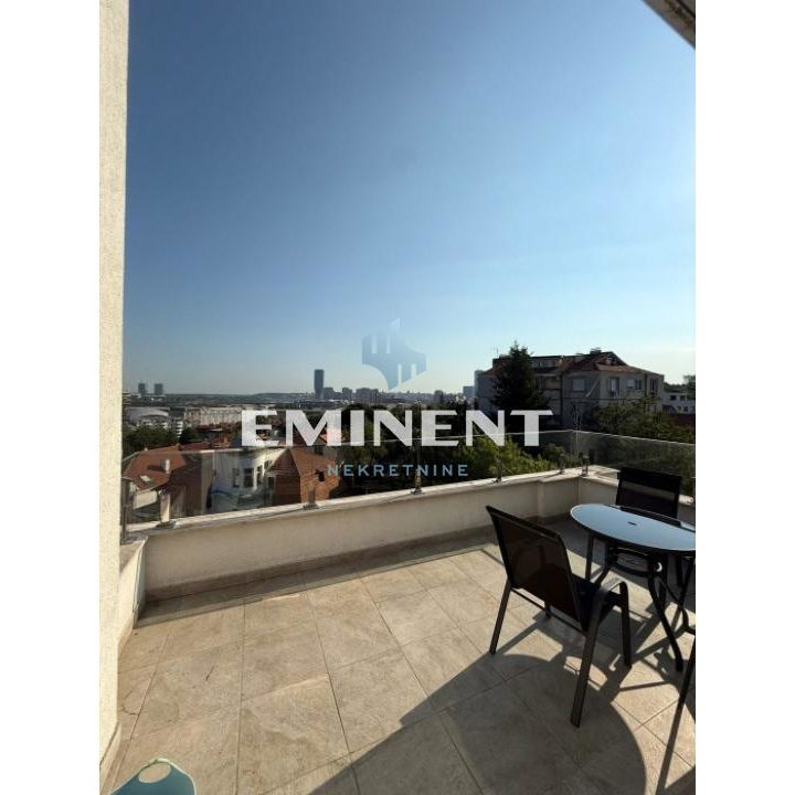 Četvorosoban stan za izdavanje, Senjak, Beograd, 157m², 4. sprat, 2.200 €/mes