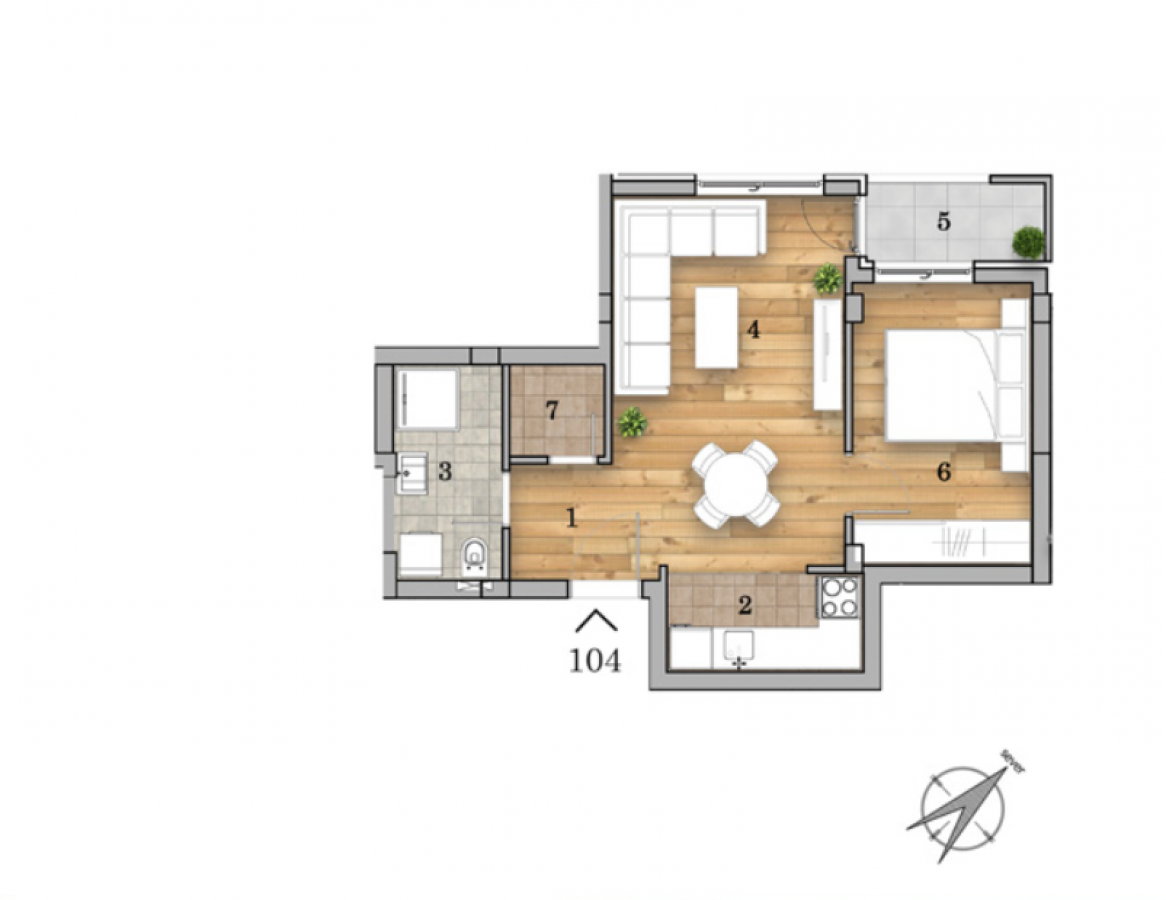 Stan Prodaja Novi Sad Stan Prodaja Novi Sad 42.52 m2