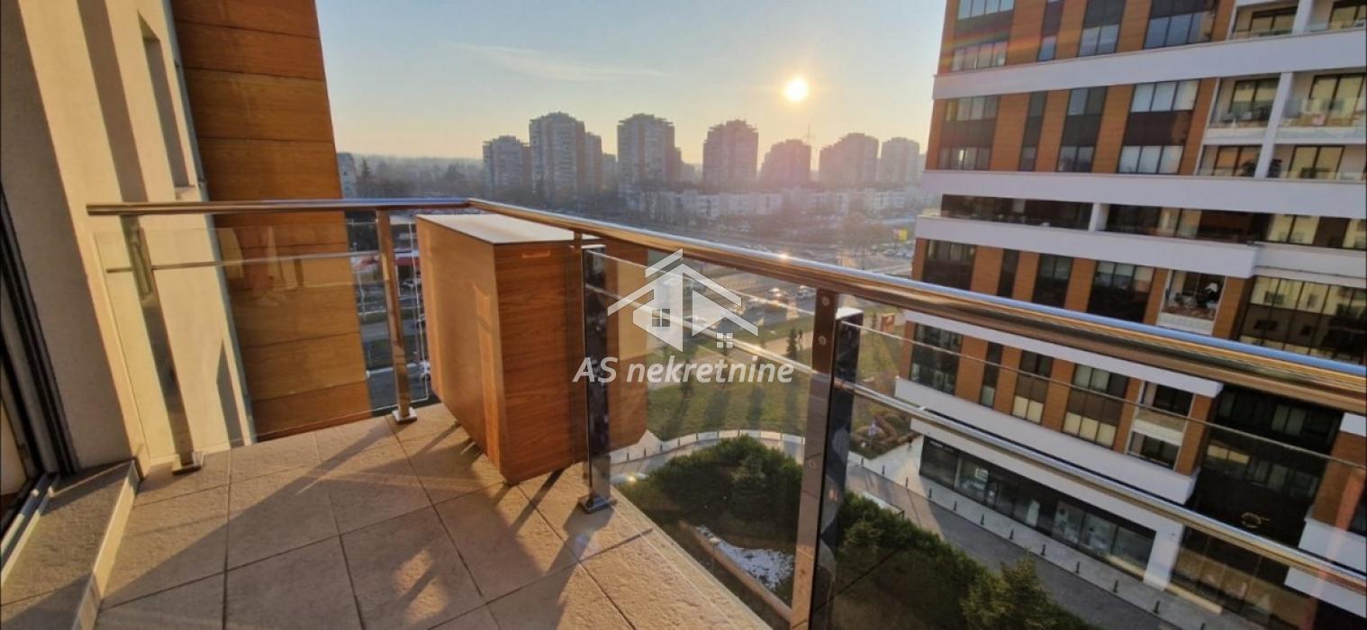 Trosoban stan za izdavanje, A Blok – Blok 67a, Beograd, 67m², 1.300 €/mes