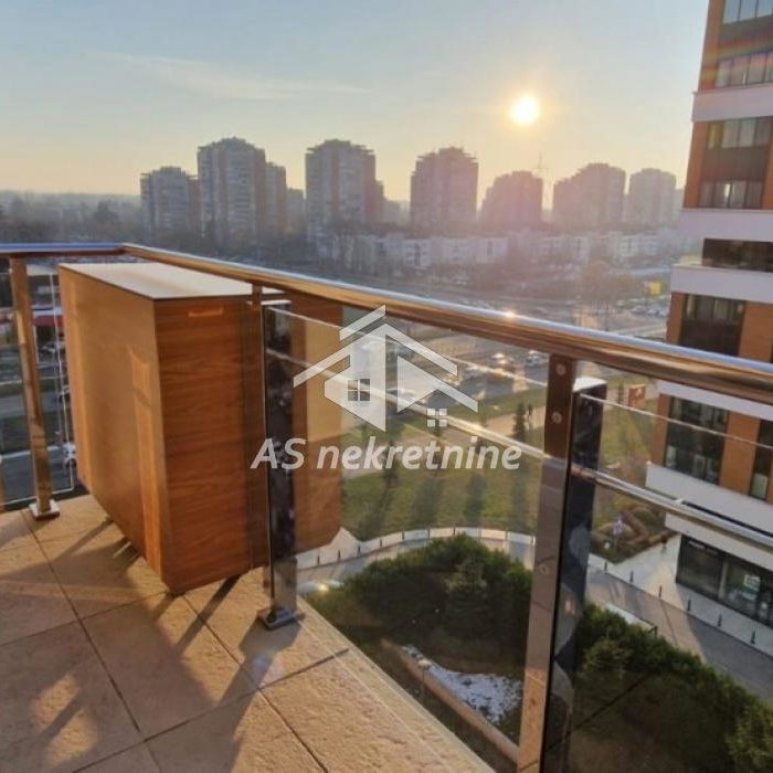 Trosoban stan za izdavanje, A Blok – Blok 67a, Beograd, 67m², 1.300 €/mes