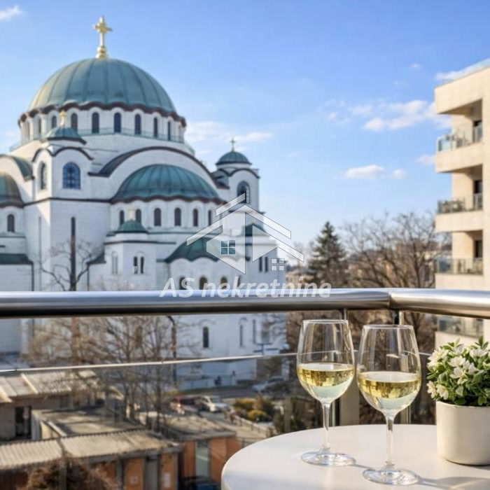 Trosoban stan za izdavanje, Hram Svetog Save, Beograd, 100m², 3.600 €/mes