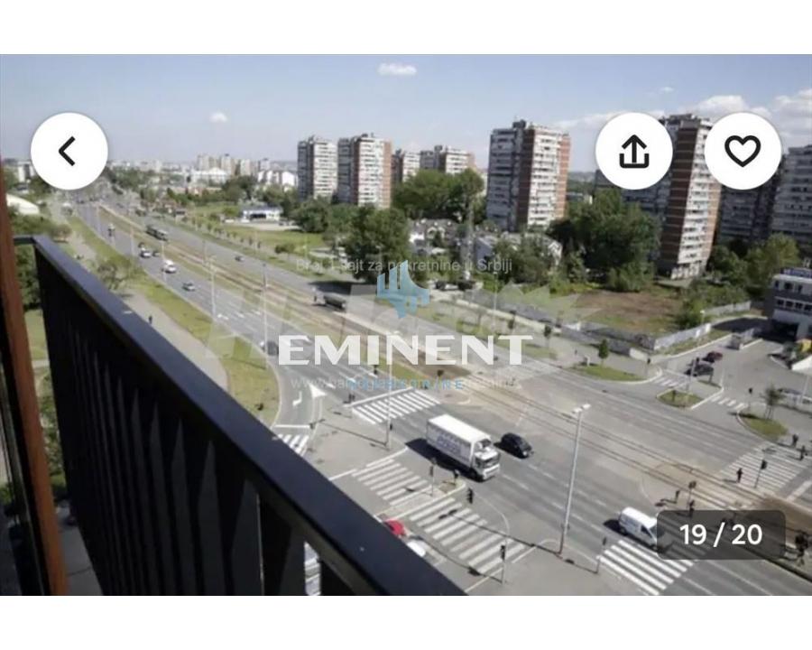 Četvorosoban stan za izdavanje, Blok 61, Beograd, 99m², 1.500 €/mes
