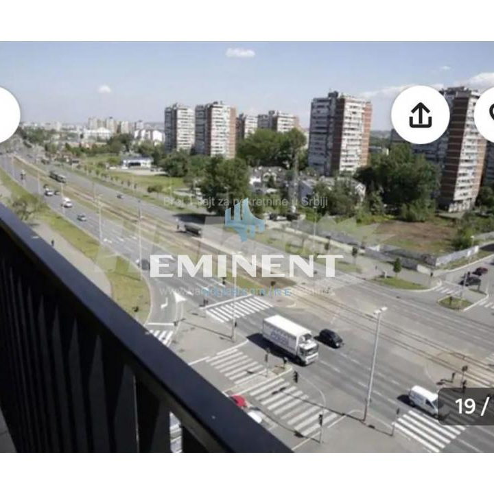 Četvorosoban stan za izdavanje, Blok 61, Beograd, 99m², 1.500 €/mes