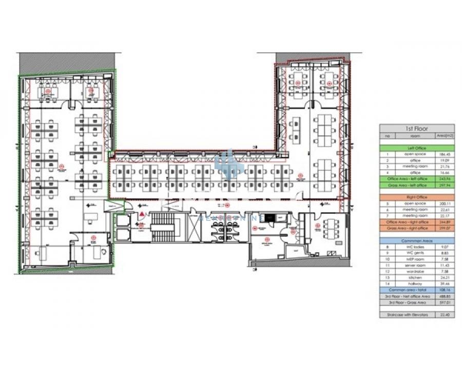 Lokal za izdavanje, Centar, Beograd, 601m², 13.200 €/mes