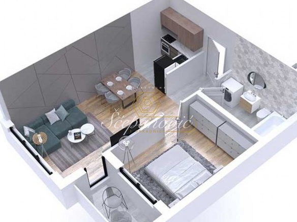 Stan Prodaja Novi Sad  45 m2
