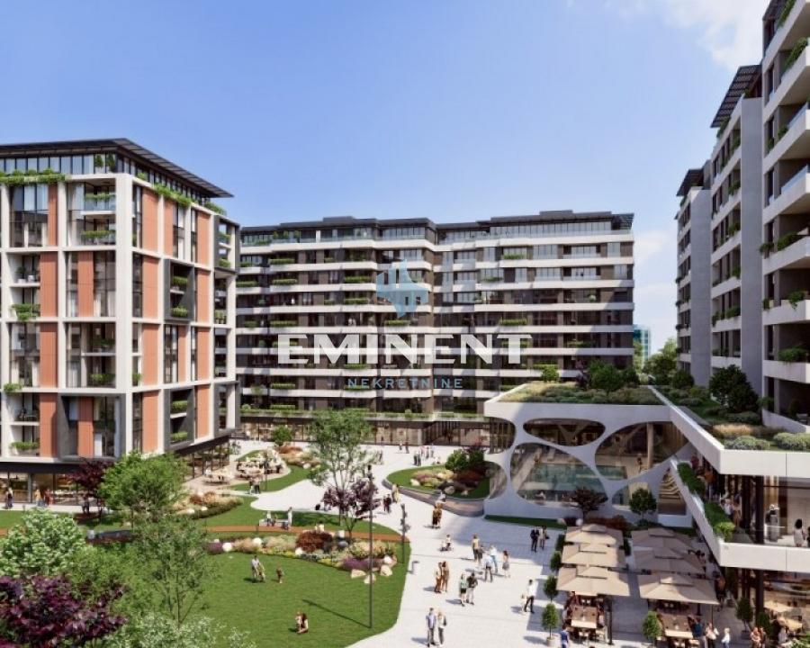 prodaja-kuca-wXyWxsNEiW Trosoban stan na prodaju, A Blok – Blok 67a, Beograd, 74m², 371.850 €